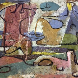 Drei Frauen am Strand