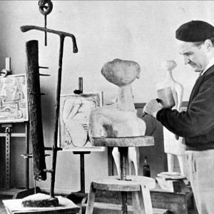 Der Künstler im Atelier